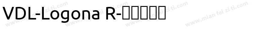 VDL-Logona R字体转换